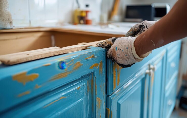 Refinishing Kitchen Cabinets